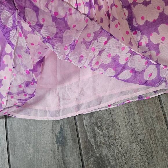 Philippe Adec Silk Skirt - Picture 2 of 7